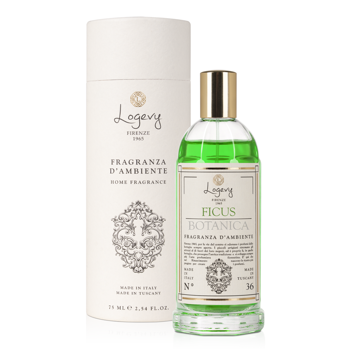 Fragancia para el medio ambiente ficus botany spray 75ml