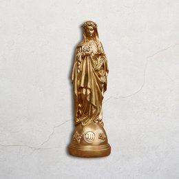 Statuette Mary with flowers