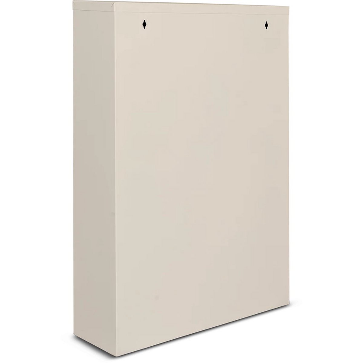 Metal shoe cabinet 2 doors | Matte white