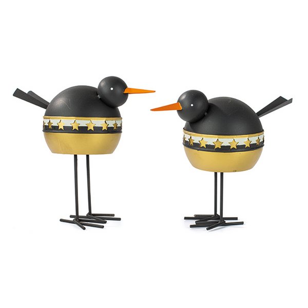 Bird with stars moveable 18 cm 2 ass. PU 4
