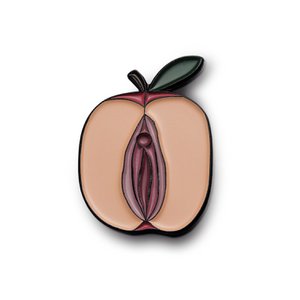 Emaille Pin "Apfel"