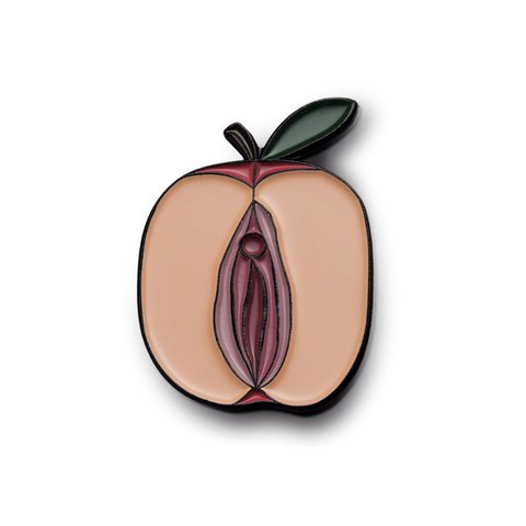 Emaille Pin "Appel"