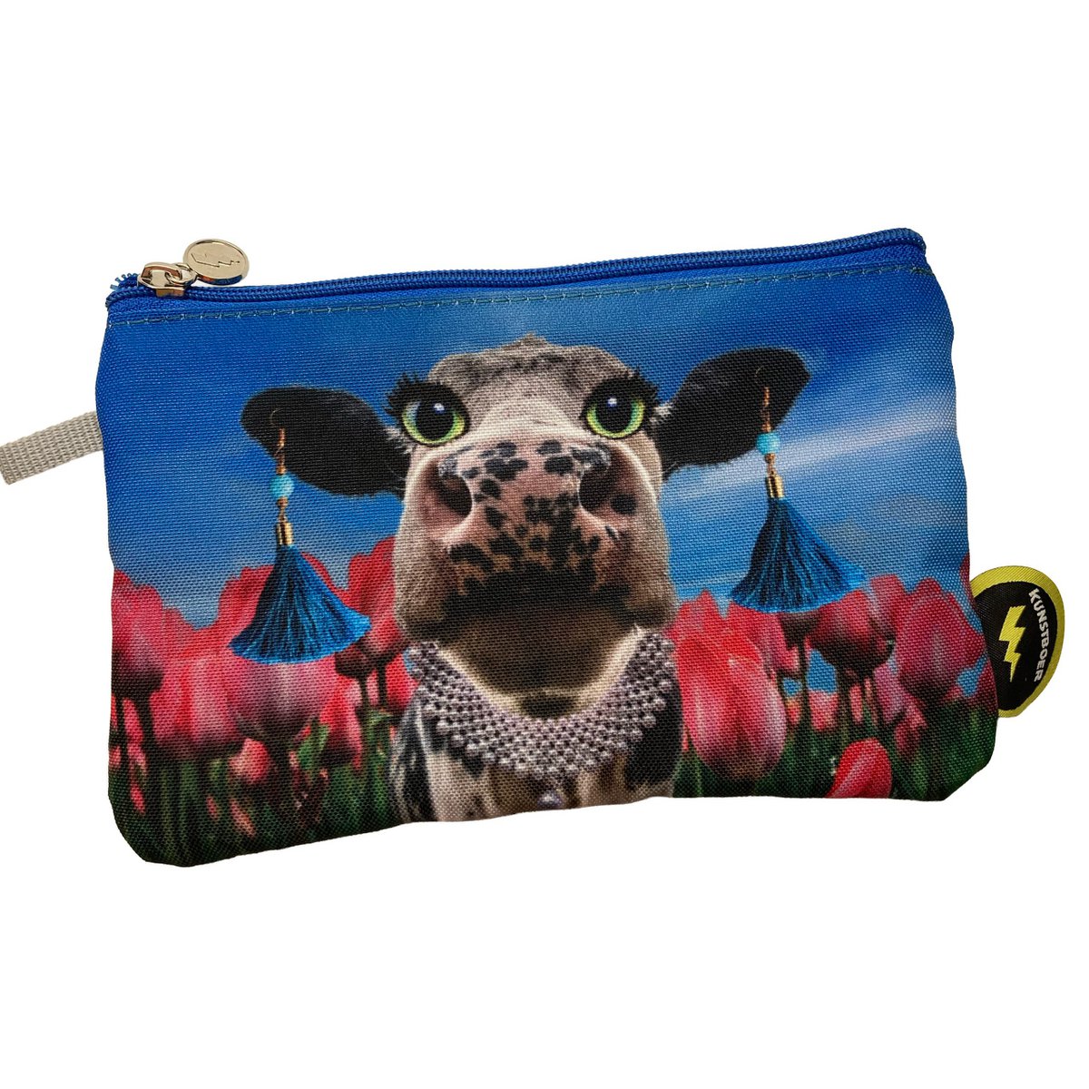 Pencil/make up bag - Funky cow