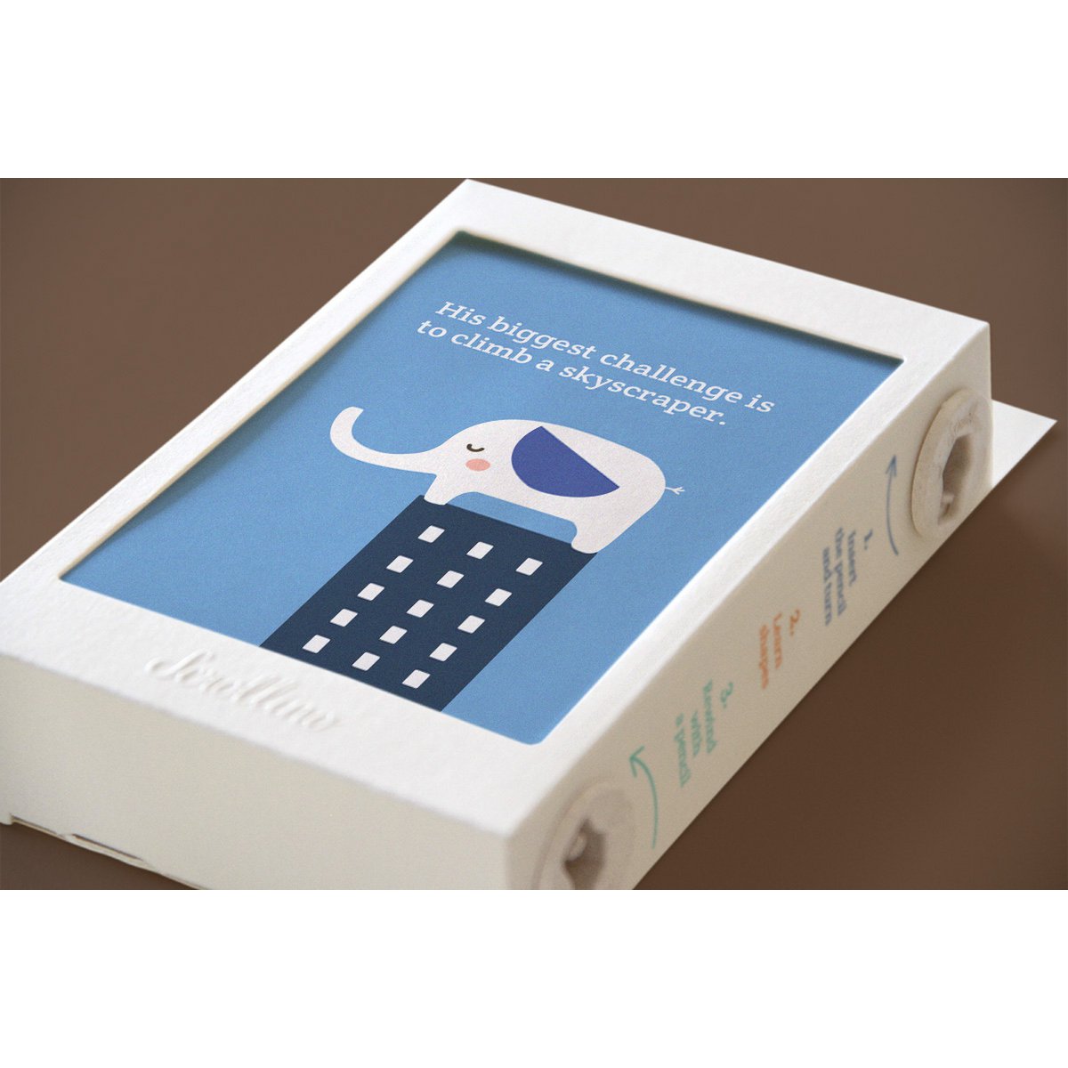 Libro ilustrado de aprendizaje - Scrollino Quido & Shapes