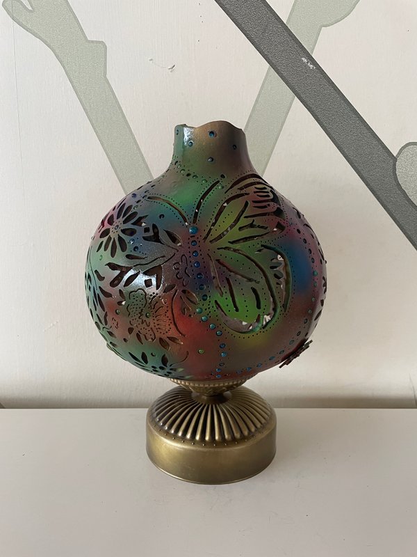 Lampa Z Tykwy - Wiosna
