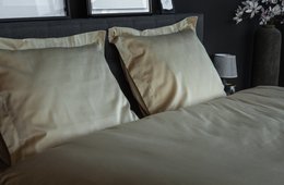 100% Cotton Satin Duvet Cover Set Summer Glow