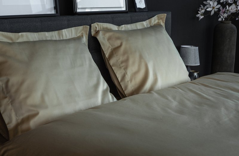 100% Cotton Satin Duvet Cover Set Summer Glow