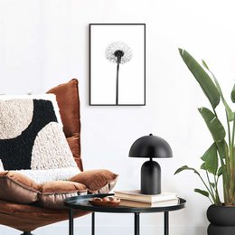 Maleri Slim Frame Mælkebøtte 30x20