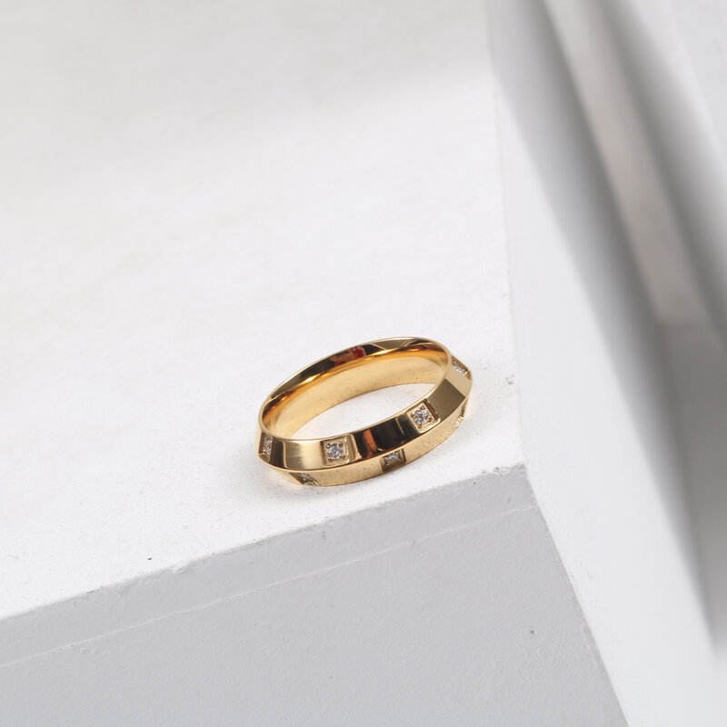 Cherethims - Concave Gold Ring