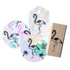 Flamingo wooden stamp