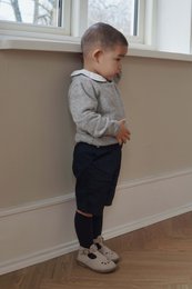 Bermuda elasticizzati - Blu navy