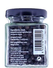 Sort Peber Kampot 60g