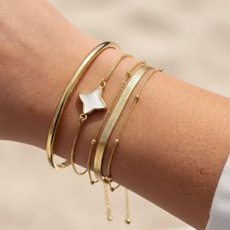 VELIA – Armband mit vergoldetem Stern