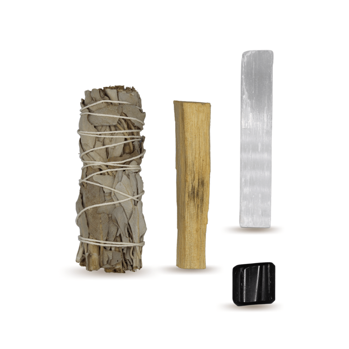 Energy Cleansing Smudge Kits met toermalijn