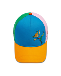koaa – Pippi Langstrumpf “Kunterbunt” – Basecap blue/green/pink