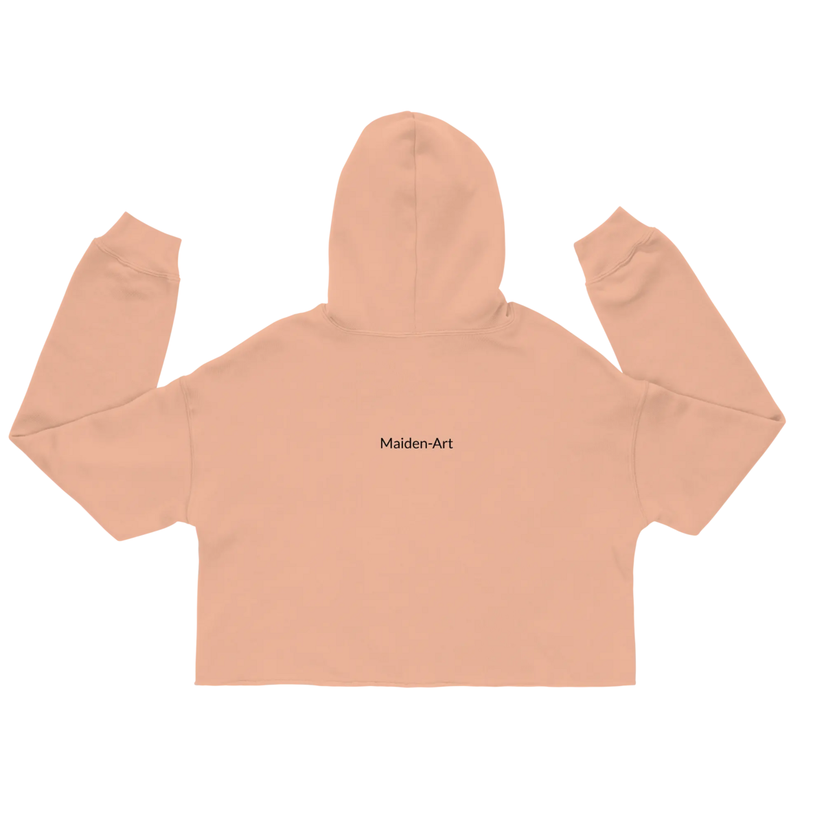 Crop Hoodie – Self Love Addicted mit STICKEREI