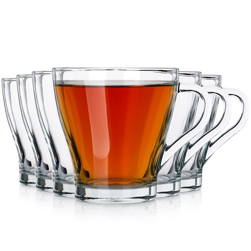 Briller til kaffe og te 250 ml 6 stk