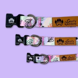 Pastel dog collar