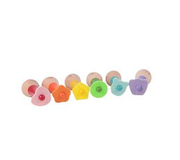 Rainbow Maracas - 5.5x16x5.5cm