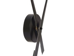 Wanduhr NeXtime Zeiger 85 cm schwarz