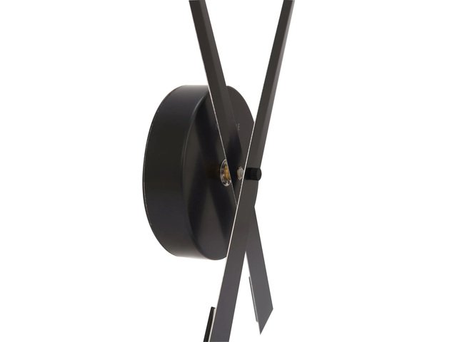 Wanduhr NeXtime Zeiger 85 cm schwarz