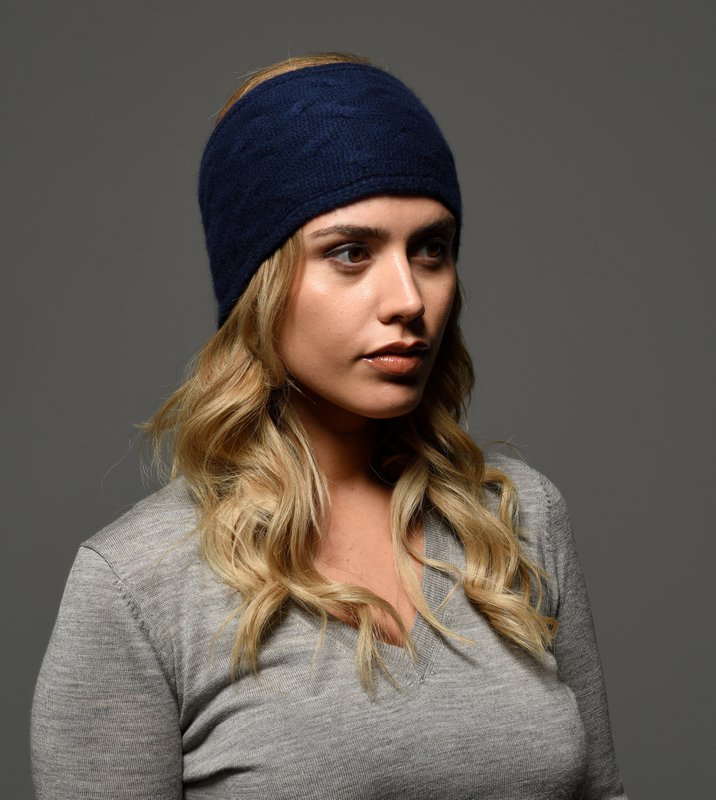 Cerchietto in Cashmere "Nara".