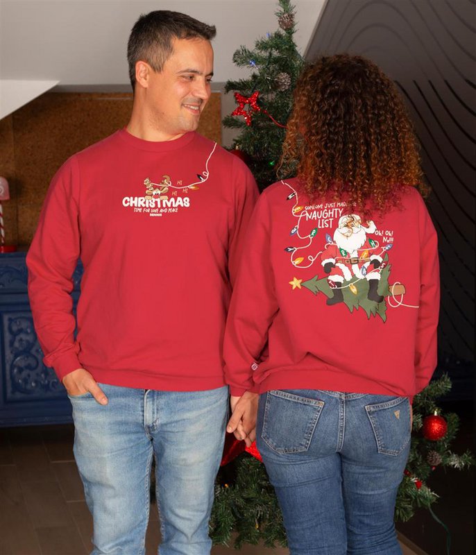 Sweatshirt de Natal - Brilha no Escuro
