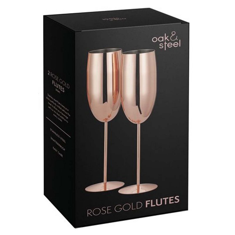 Flûte de champagne Rose 2x28,5cl