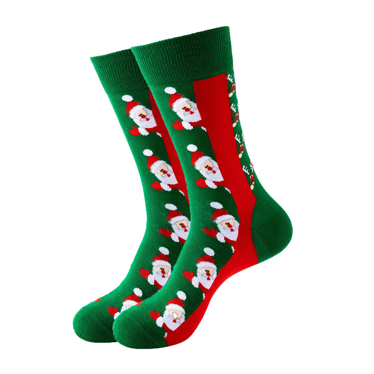 Socks - Rudolph and Santa