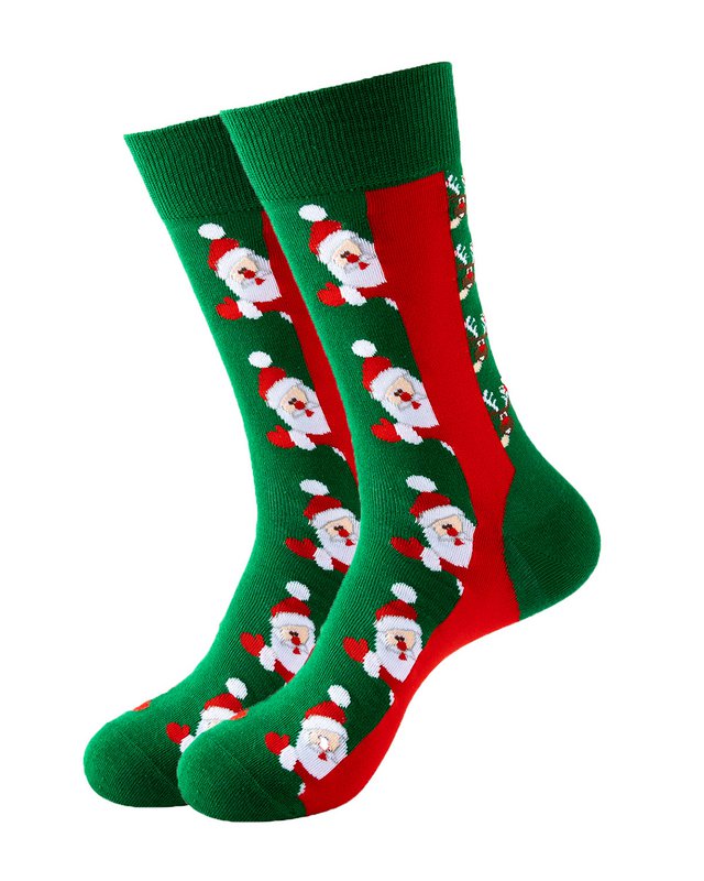 Socks - Rudolph and Santa