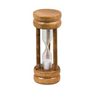 Metaltex Hourglass 3 minutes dark wood