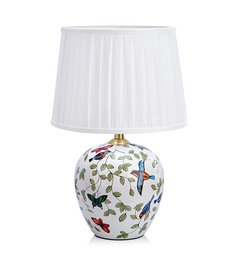 MANSION Bord 1L 48cm Mønstret/Hvid