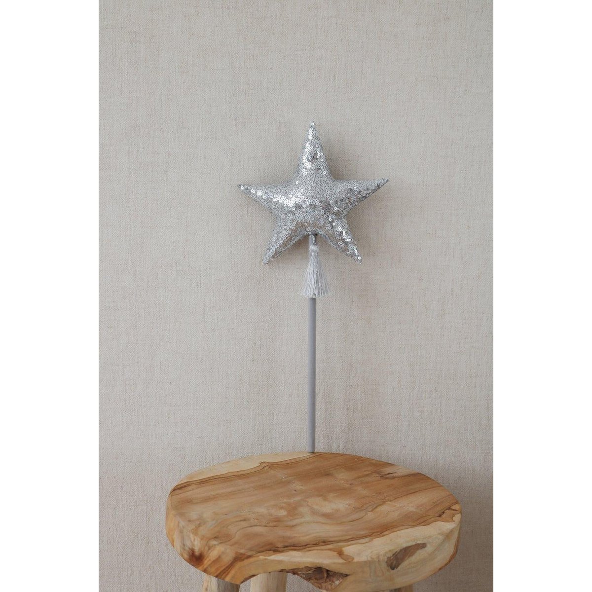 Bacchetta “Paillettes Argento”.