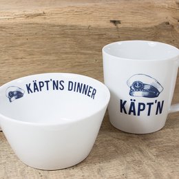 Porcelænsskål Kaptajnens middag