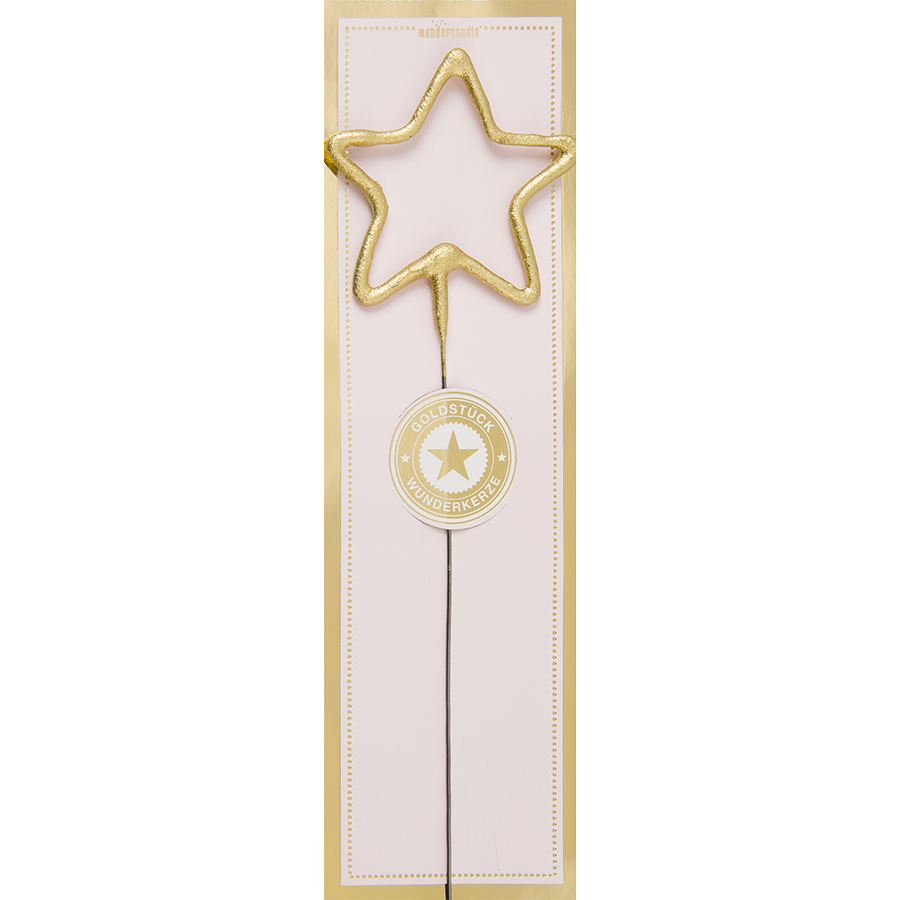 Goldstück gold classic Sortiment 144 Wondercandle® classic
