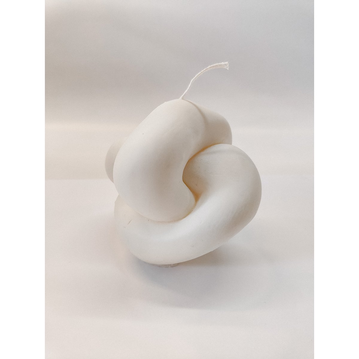 Big knot candle | rapeseed wax
