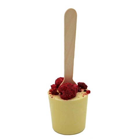 Ritonka Warme Chocolademelk Stick | witte chocolade | Frambozen | 60g