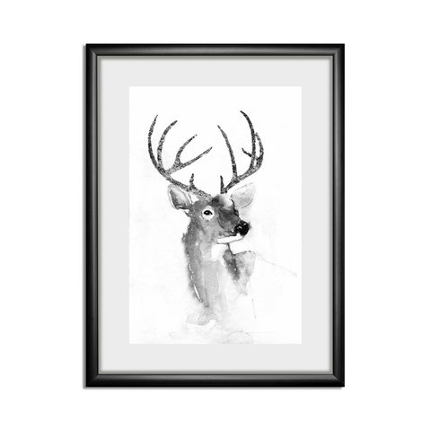 Frame picture - Deer