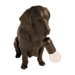 Golden Retriever bordlampe
