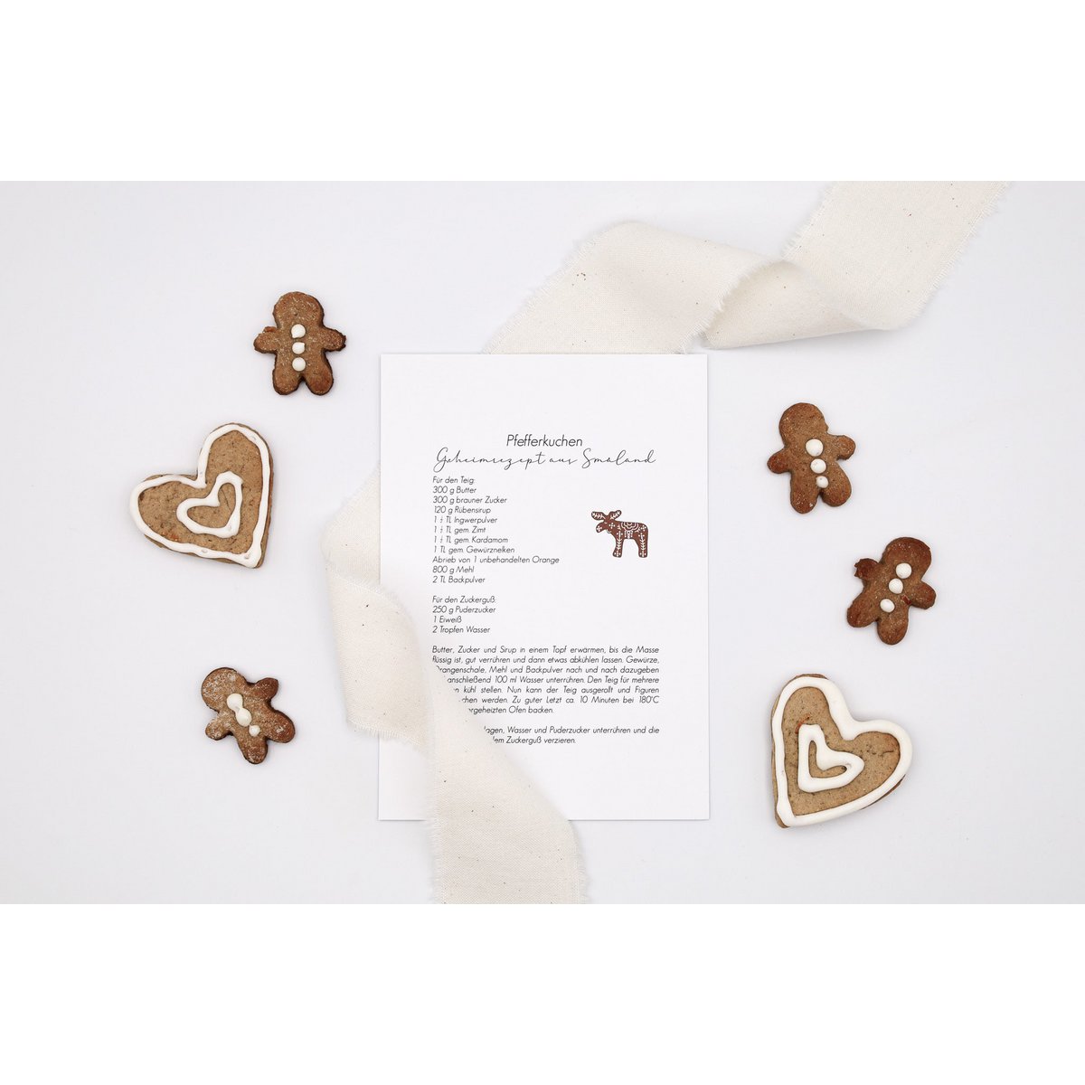 Postkarte - Pfefferkuchen