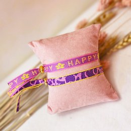 Ribbon bracelet fancy