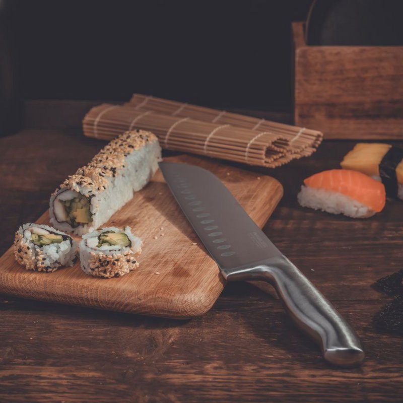 Ensemble de 5 couteaux de cuisine professionnels en inox Nirosta Star