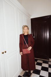 Clutch Diva Apple Burgundy