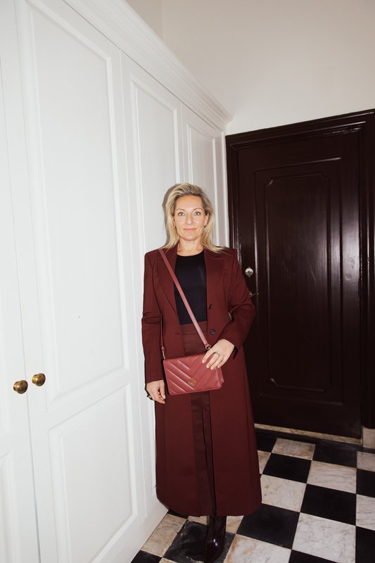 Clutch Diva Apple Burgundy