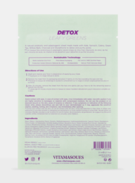 Detox Leafy Greens biologisk nedbrydelig maske