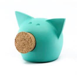 Handgefertigtes Tafel-Sparschwein aus Keramik – The Chalk Collection
