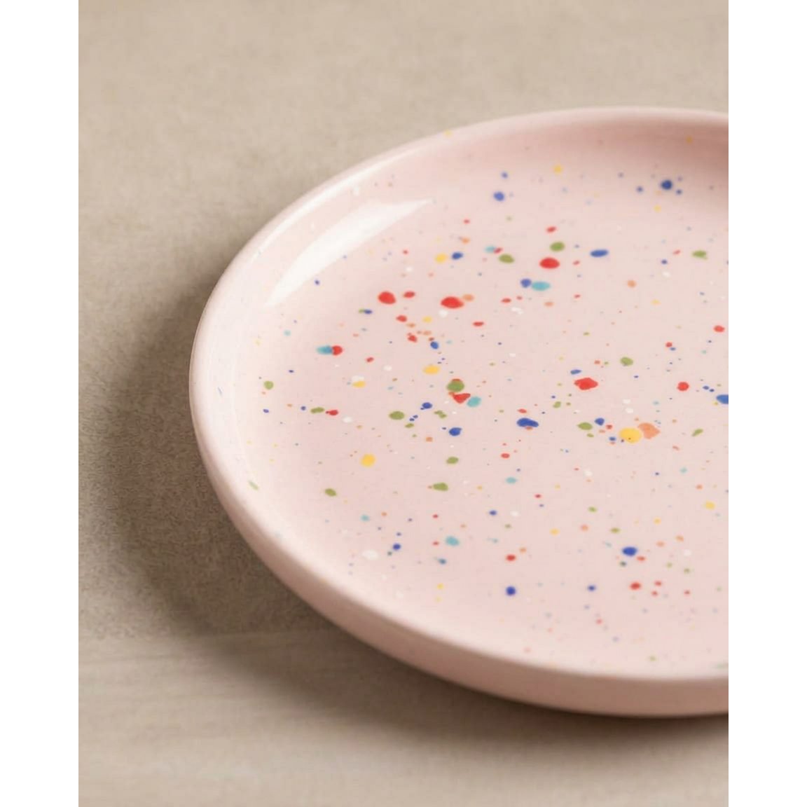 New Party Bread Plate 17cm - Mix 6 Pieces