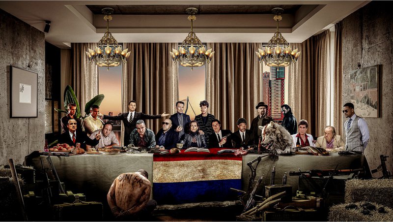 Gangsters last supper in Rotterdam
