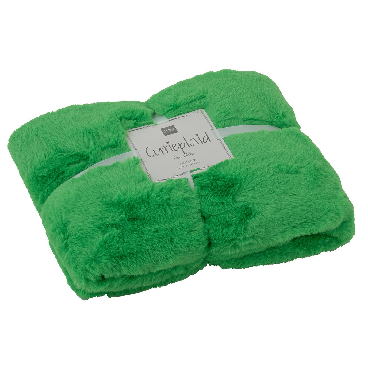 J-Line blanket Cutie - polyester - green