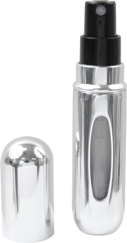 WS Metallic Perfume Atomiser Silver
